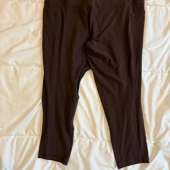 Athleta 7/8 Leggings, 2x Brown - Picture 5 of 5
